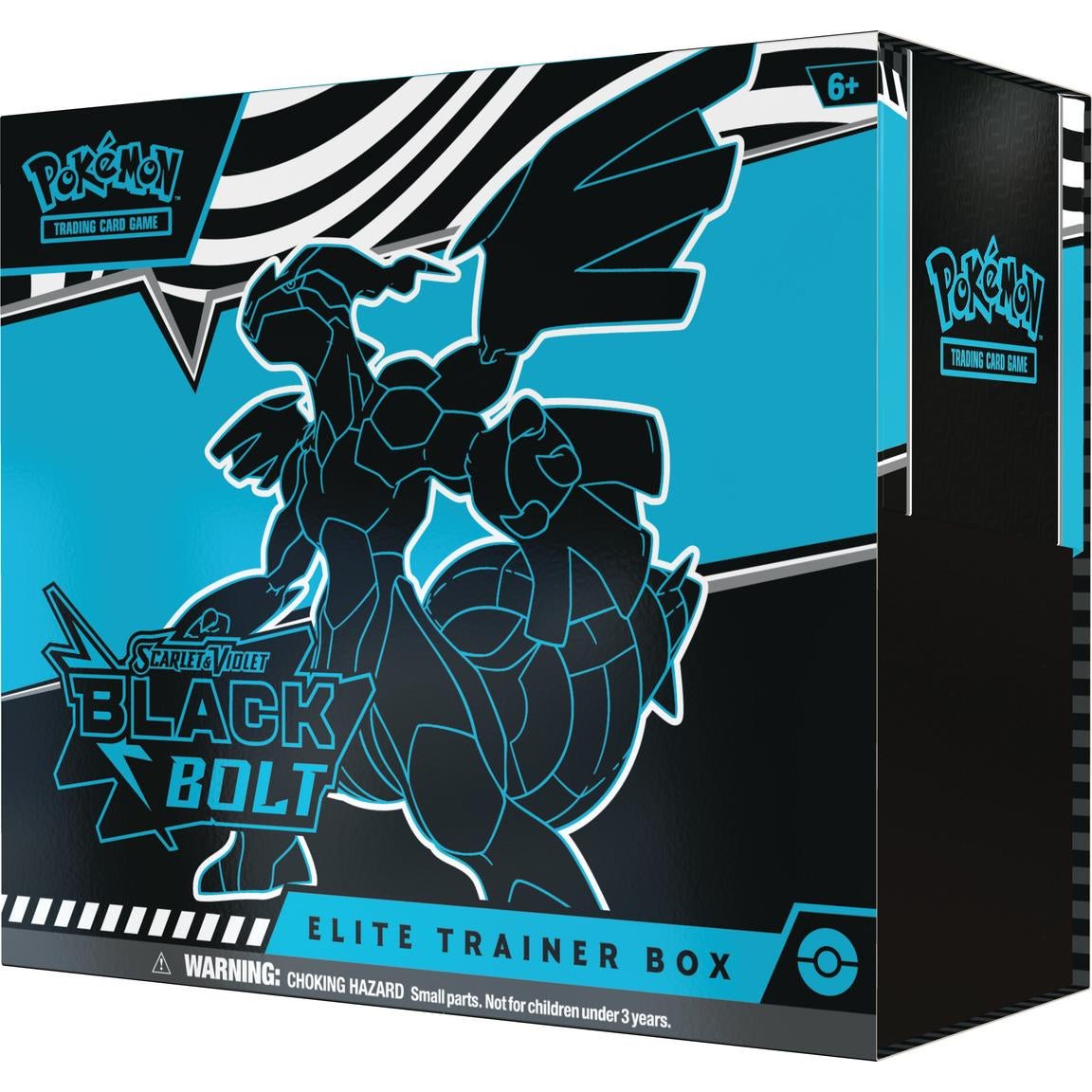 Pokemon: Scarlet & Violet Black Bolt Elite Trainer Box *Expected Release Date 7-18-2025*