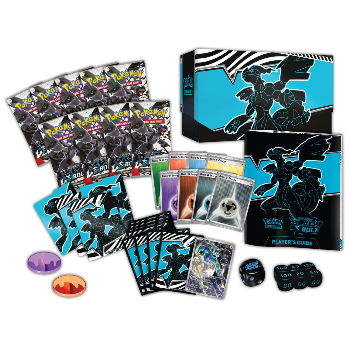 Pokemon: Scarlet & Violet Black Bolt Elite Trainer Box *Expected Release Date 7-18-2025*