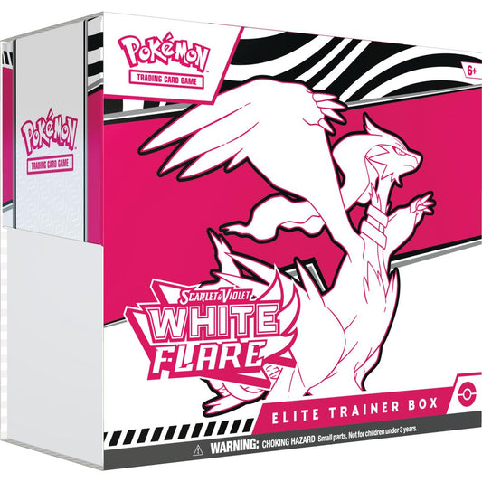 Pokemon: Scarlet & Violet White Flare Elite Trainer Box *Expected Release Date 7-18-2025*